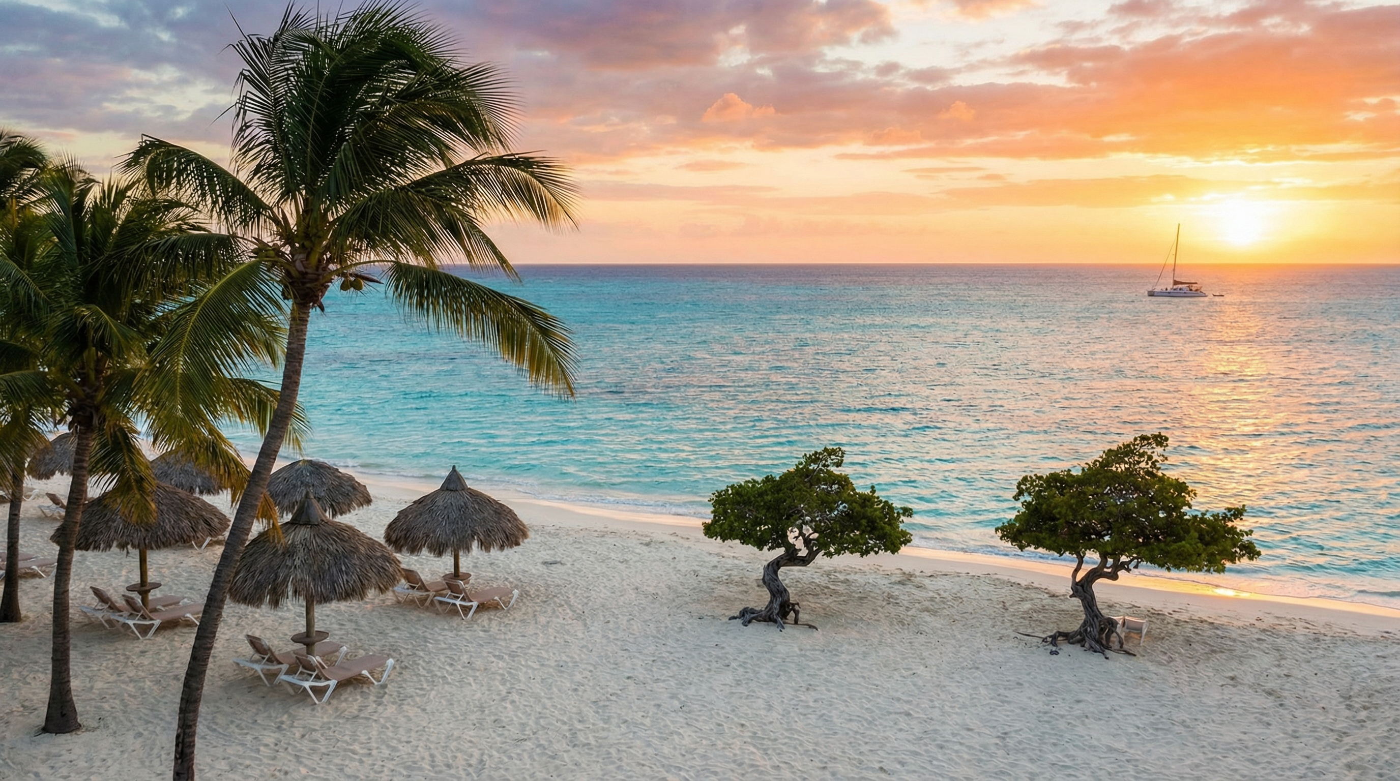 Beautiful Aruba beach